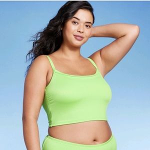 Wild Fable Longline bikini top